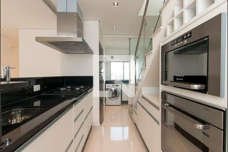 Cozinha de apartamento à venda com 2 quartos, 94m² em Campo Belo, São Paulo