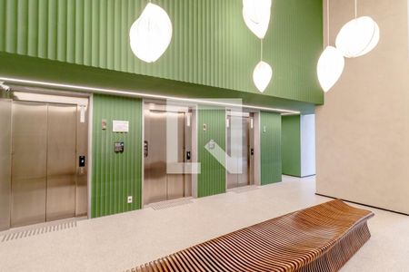 Apartamento para alugar com 40m², 1 quarto e sem vagaÁrea comum - Hall de entrada