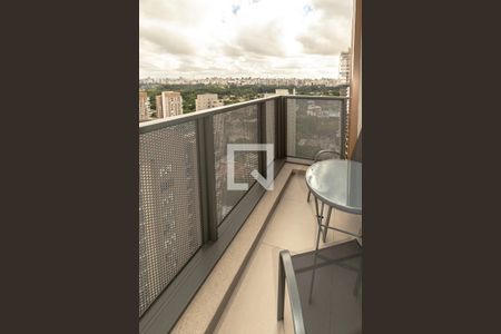 Sacada de apartamento para alugar com 1 quarto, 40m² em Indianópolis, São Paulo