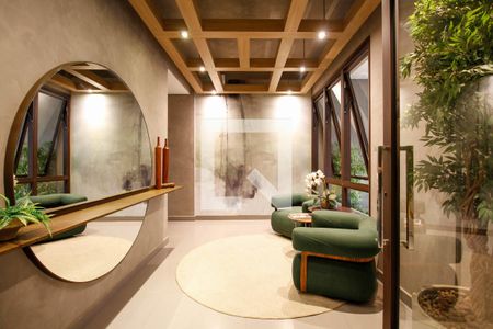 Apartamento à venda com 60m², 2 quartos e 1 vaga Apartamento à venda com 60m², 2 quartos e 1 vagaHall Social