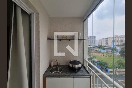 Varanda da Sala de apartamento à venda com 2 quartos, 54m² em Macedo, Guarulhos