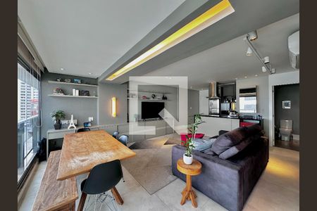 Apartamento à venda com 61m², 1 quarto e 1 vagaSala