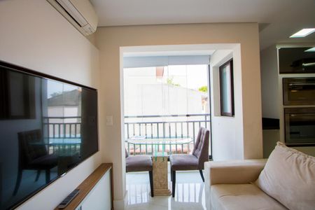 Sala de apartamento para alugar com 2 quartos, 44m² em Vila Valparaíso, Santo André