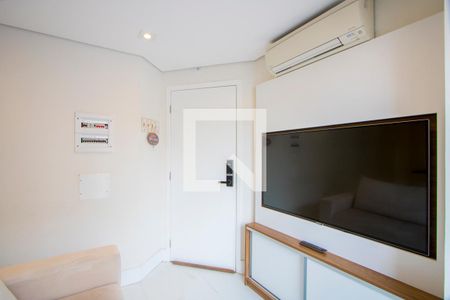 Sala de apartamento para alugar com 2 quartos, 44m² em Vila Valparaíso, Santo André