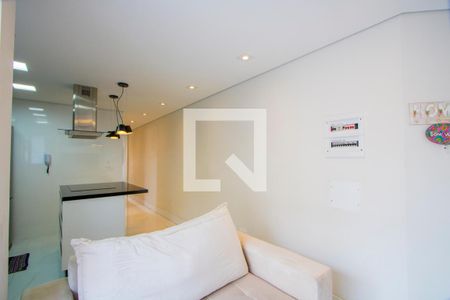 Sala de apartamento para alugar com 2 quartos, 44m² em Vila Valparaíso, Santo André
