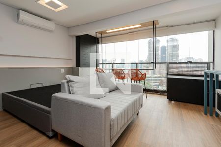 Studio de apartamento para alugar com 1 quarto, 27m² em Jardim das Acacias, São Paulo