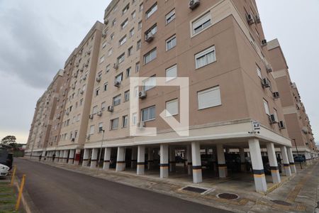 Fachada do bloco de apartamento para alugar com 2 quartos, 50m² em São José, Canoas