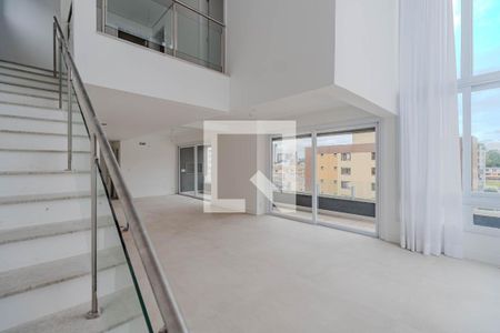 Sala e Cozinha de apartamento à venda com 3 quartos, 177m² em Menino Deus, Porto Alegre