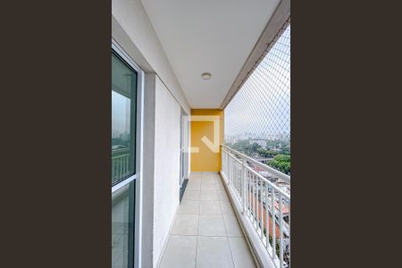 Varanda da Sala de apartamento para alugar com 1 quarto, 39m² em Mooca, São Paulo