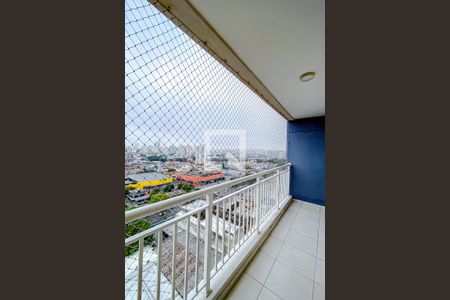 Varanda da Sala de apartamento para alugar com 1 quarto, 39m² em Mooca, São Paulo