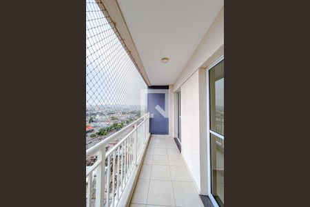 Varanda da Sala de apartamento para alugar com 1 quarto, 39m² em Mooca, São Paulo