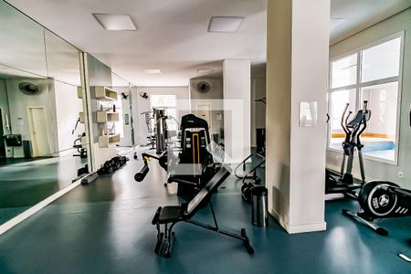 Apartamento para alugar com 109m², 2 quartos e 2 vagas Apartamento para alugar com 109m², 2 quartos e 2 vagasÁrea comum - Academia