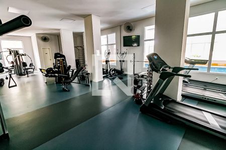 Apartamento para alugar com 109m², 2 quartos e 2 vagas Apartamento para alugar com 109m², 2 quartos e 2 vagasÁrea comum - Academia