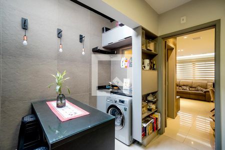 Casa de condomínio à venda com 90m², 2 quartos e 2 vagasÁrea de serviço