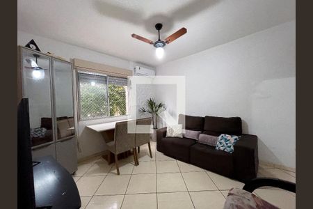 sala de apartamento para alugar com 2 quartos, 50m² em Centro, São Leopoldo