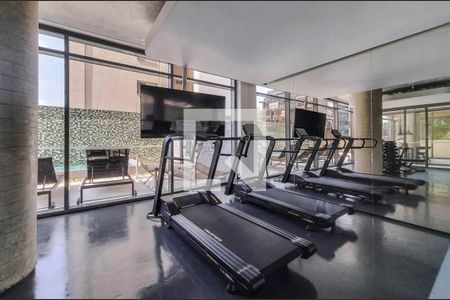 Studio para alugar com 32m², 1 quarto e sem vagaAcademia