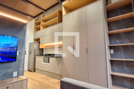 Sala/quarto de kitnet/studio para alugar com 1 quarto, 32m² em Vila Mariana, São Paulo