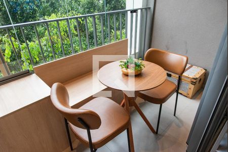 Varanda de kitnet/studio para alugar com 1 quarto, 32m² em Vila Mariana, São Paulo
