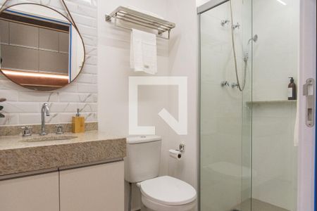 Studio para alugar com 32m², 1 quarto e sem vagaBanheiro