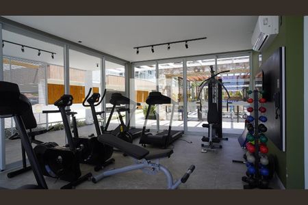 Apartamento para alugar com 70m², 2 quartos e 2 vagasÁrea comum - Academia