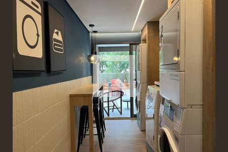 Studio à venda com 27m², 0 quarto e sem vagaLavanderia