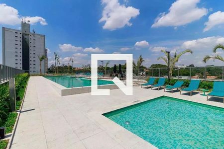 Apartamento para alugar com 42m², 1 quarto e 1 vaga Apartamento para alugar com 42m², 1 quarto e 1 vagaÁrea comum - Piscinas