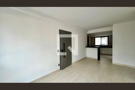 Sala de apartamento à venda com 3 quartos, 92m² em Lourdes, Belo Horizonte