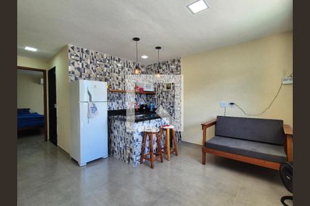 Sala de apartamento à venda com 1 quarto, 55m² em Vargem Grande, Rio de Janeiro