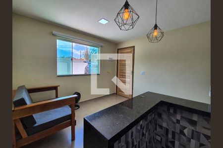 Sala de apartamento à venda com 1 quarto, 55m² em Vargem Grande, Rio de Janeiro