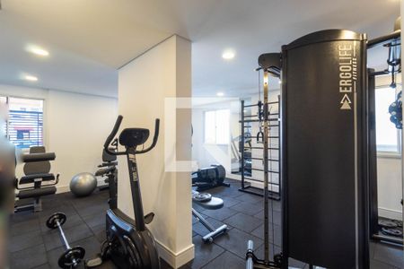 Apartamento para alugar com 31m², 1 quarto e sem vaga Apartamento para alugar com 31m², 1 quarto e sem vagaÁrea comum - Academia