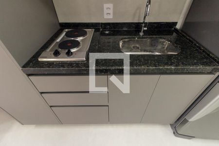 Studio para alugar com 25m², 1 quarto e sem vaga Studio para alugar com 25m², 1 quarto e sem vagaCozinha