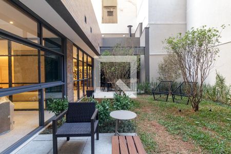 Studio para alugar com 25m², 1 quarto e sem vaga Studio para alugar com 25m², 1 quarto e sem vagaÁrea comum - Churrasqueira