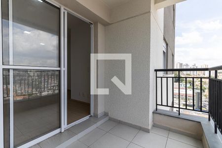 Varanda da Sala de apartamento para alugar com 2 quartos, 54m² em Vila Nair, São Paulo