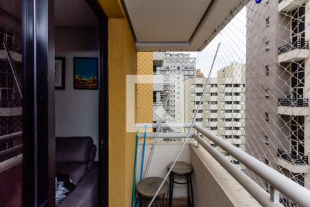 Apartamento à venda com 35m², 1 quarto e 1 vagaVaranda