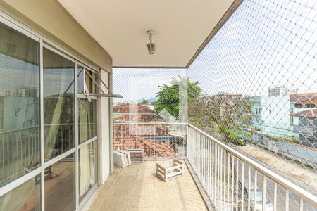 Varanda de apartamento para alugar com 3 quartos, 108m² em Campinho, Rio de Janeiro