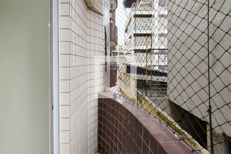 Sacada de apartamento para alugar com 1 quarto, 65m² em Guilhermina, Praia Grande