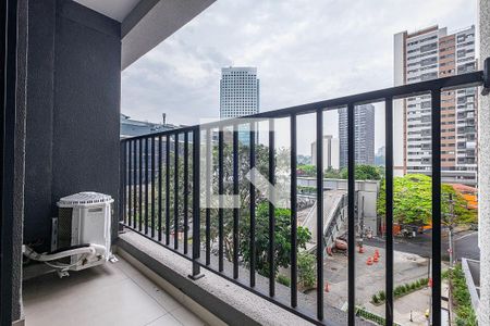 Studio - Varanda de apartamento para alugar com 1 quarto, 24m² em Pinheiros, São Paulo