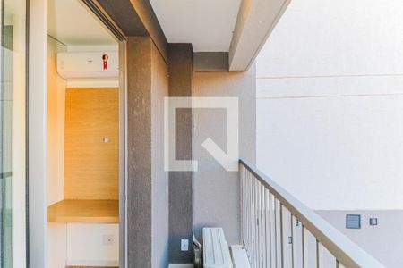 Studio à venda com 24m², 1 quarto e sem vagaVaranda