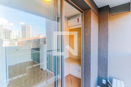 Studio à venda com 24m², 1 quarto e sem vagaVaranda