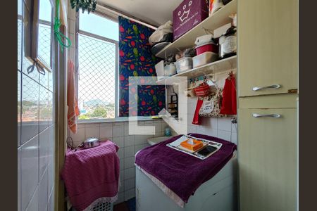 Apartamento à venda com 60m², 2 quartos e 1 vagaCozinha e Área de Serviço