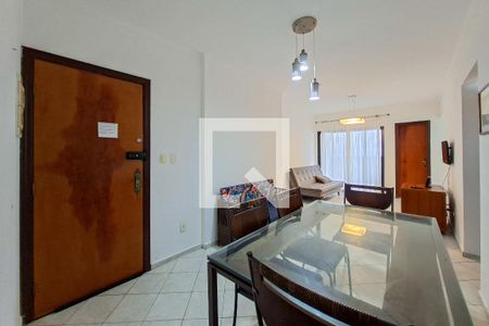 Sala de apartamento para alugar com 3 quartos, 86m² em Guilhermina, Praia Grande