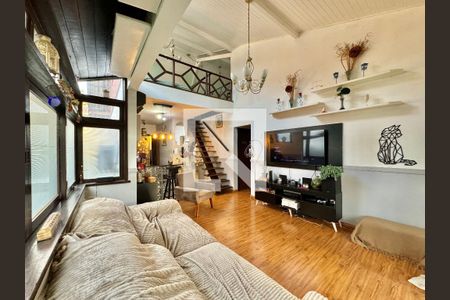 Sala de casa de condomínio à venda com 2 quartos, 130m² em Vargem Grande, Rio de Janeiro
