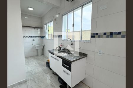 Studio para alugar com 35m², 1 quarto e sem vaga Studio para alugar com 35m², 1 quarto e sem vagaCozinha e Área de Serviço