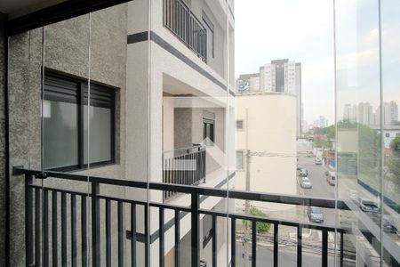 Varanda de kitnet/studio à venda com 1 quarto, 38m² em Parque São Jorge, São Paulo