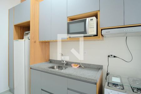 Studio à venda com 38m², 1 quarto e sem vagaCozinha