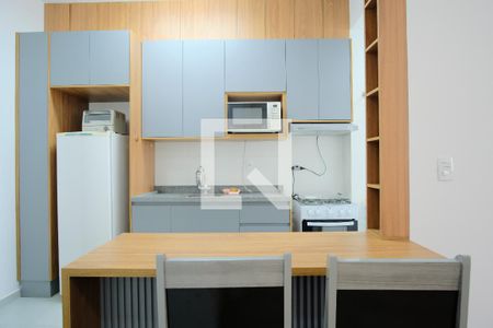 Studio à venda com 38m², 1 quarto e sem vagaCozinha