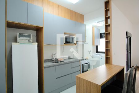 Studio à venda com 38m², 1 quarto e sem vagaCozinha