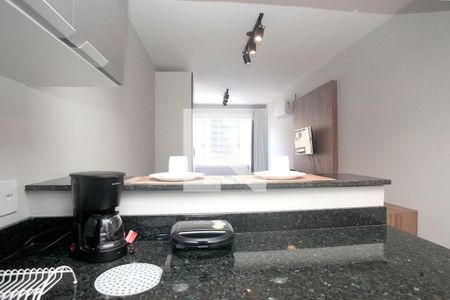 Studio à venda com 30m², 1 quarto e sem vagaStudio - Cozinha