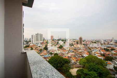 Varanda da sala de apartamento para alugar com 2 quartos, 55m² em Vila Valparaíso, Santo André