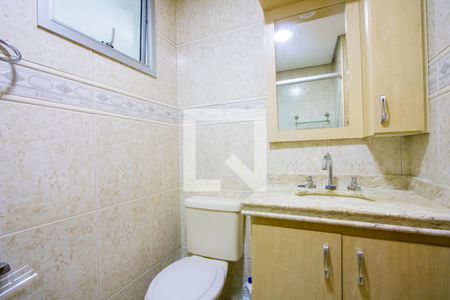 Banheiro de apartamento para alugar com 2 quartos, 55m² em Vila Valparaíso, Santo André